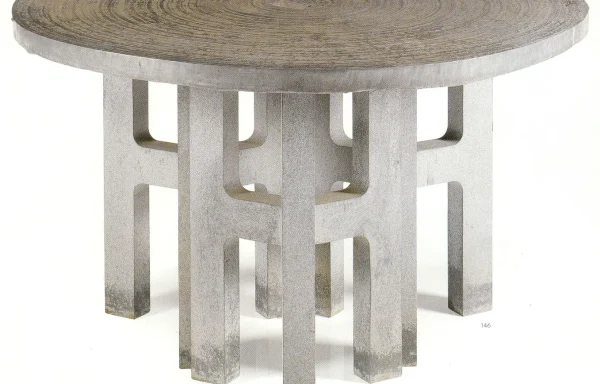 Aluminium side table – Ado Chale