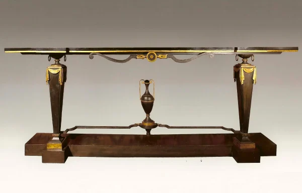 Bronze and gilt bronze side table – Emilio Terry