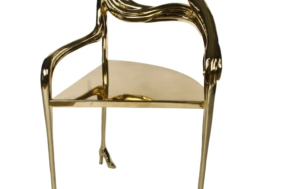 Cast brass Leda chair – Jean Michel Frank & Salvador Dali