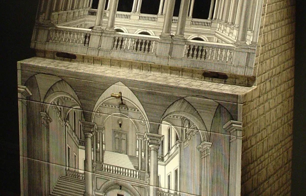 Printed bureau cabinet – Piero Fornasetti